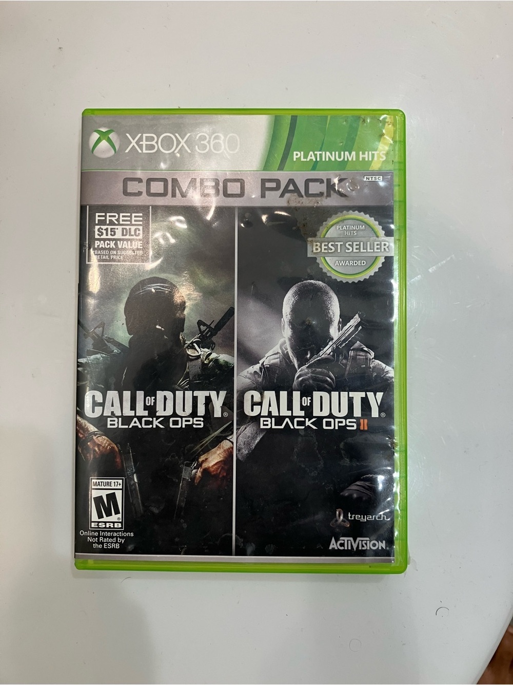 Call of Duty: Black Ops & Black Ops II Combo Pack - Xbox 360 Green